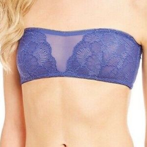 Free People Malinda Sheer Lace Bandeau Bra Top